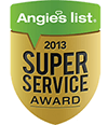 Angie's List Super Service Award 2013